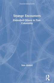 Cover of: Strange encounters: embodied others in post-coloniality