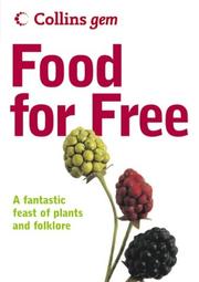 Food for Free by Richard Mabey