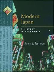 Modern Japan by James L. Huffman