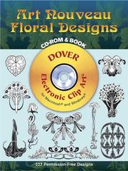 Cover of: Art Nouveau Floral Designs CD-ROM and Book