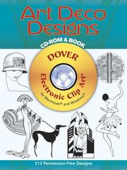 Cover of: Art Deco Designs CD-ROM and Book