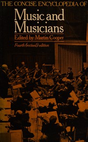 Cover of: Concise Encyclopaedia of Music and Musicians.