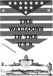 Cover of: The Walloons in the U.S.A.