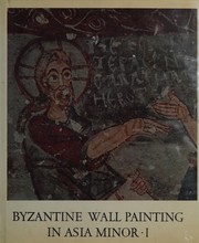 Byzantine wall painting in Asia Minor by Marcell Restle