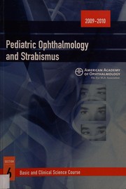 Cover of: Pediatric ophthalmology and strabismus