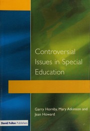 Cover of: Controversial issues in special education