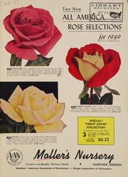 Two new all America rose selections for 1949 by Moller's Nursery