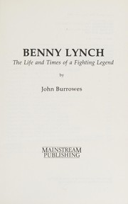 Benny Lynch by John Burrowes