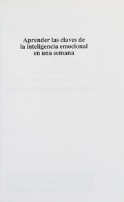 Cover of: Aprender las claves de la inteligencia emocional en una semana