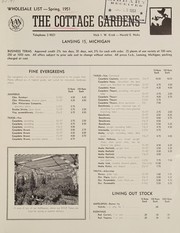 Cover of: Wholesale list, spring 1951