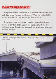 Cover of: Earthquakes