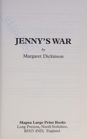 Cover of: Jenny's war