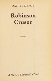 Cover of: Robinson Crusoe