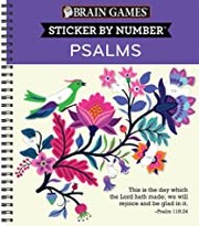 Cover of: Brain Games - Sticker by Number: Psalms