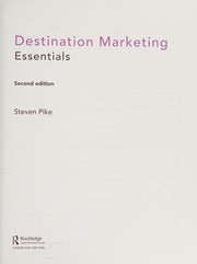 Cover of: Destination Marketing: Essentials