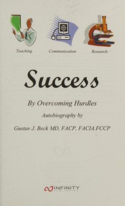 Cover of: Success by overcoming hurdles: autobiography