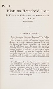 Cover of: Late Victorian decor from Eastlake's Gothic to Cook's House beautiful