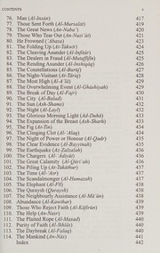 Cover of: The meanings of the illustrious Qur'ân