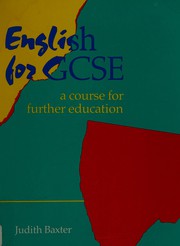 Cover of: English for GCSE: A Course for Further Education