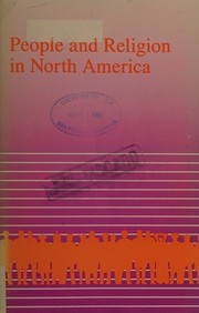 Cover of: People and religion in North America: summaries of biographical articles in history journals