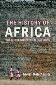 Cover of: The History of Africa by Molefi K. Asante, Molefi K. Asante