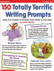 Cover of: 150 Totally Terrific Writing Prompts (Grades 2-4)