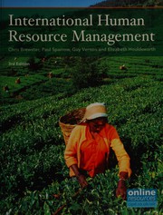 Cover of: International human resource management