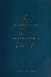 Cover of: Day to Day: A Short Office Book for Families, Schools and Other Informal Gatherings