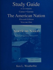 Cover of: American Nation: A History of the United States to 1877