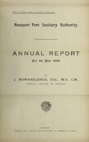 Cover of: [Report 1900]