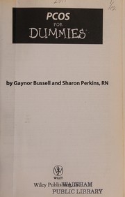 PCOS for dummies by Gaynor Bussell