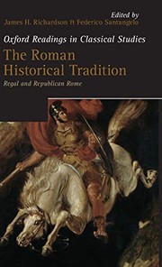 Cover of: Roman Historical Tradition: Regal and Republican Rome