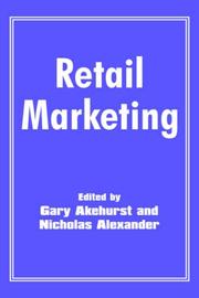 Cover of: Retail Marketing