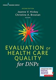 Cover of: Evaluation of Health Care Quality for DNPs