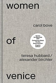 Cover of: Women of Venice: Carol Bove, Teresa Hubbard / Alexander Birchler