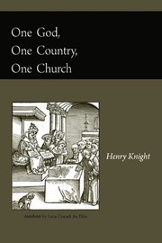 Cover of: One God, one country, one church.