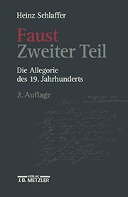 Cover of: Faust Zweiter Teil. Die Allegorie des 19. Jahrhunderts.