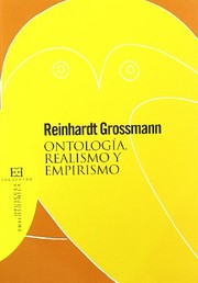 Cover of: Ontología, realismo y empirismo