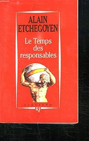 Cover of: Le temps des responsables