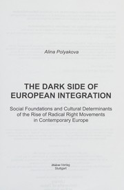 Dark Side of European Integration by Alina Polyakova