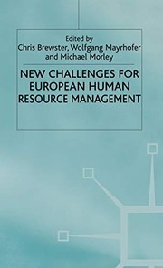 Cover of: New Challenges for European Human Resource Management