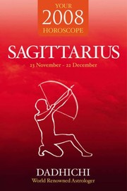 Cover of: Sagittarius 2008