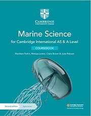 Cover of: Cambridge International AS and a Level Marine Science Coursebook with Digital Access (2 Years)