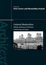 Colonial modernities by Vikramaditya Prakash