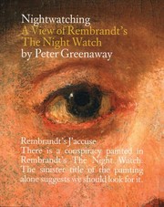 Cover of: Nightwatching by Peter Greenaway, Peter Greenaway