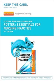 Cover of: Elsevier Adaptive Learning for Essentials for Nursing Practice (Acces Code)