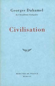 Cover of: Civilisation (1914-1917)