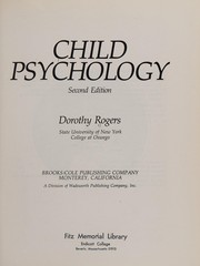 Cover of: Child psychology