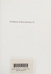 Cover of: Reign of Edward VI (Headstart Lecture)