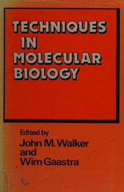 Cover of: Techniques in molecular biology